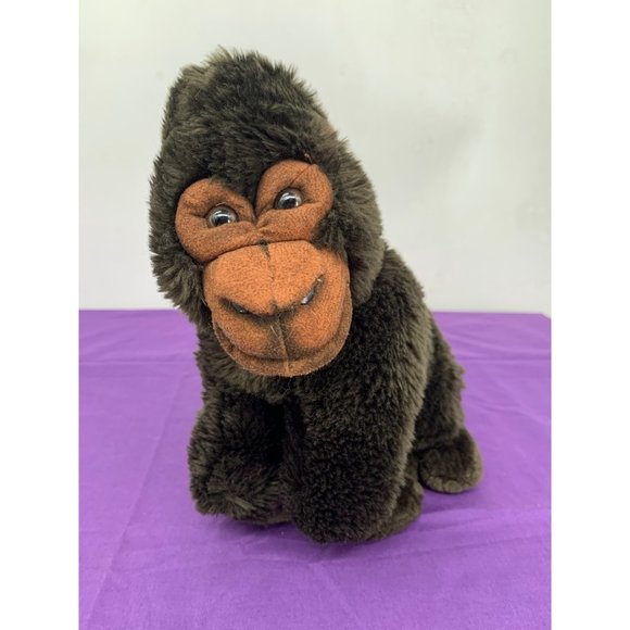 Jungle Joe Grump the Gorilla Black stands 11” made in China - Picture 1 of 12